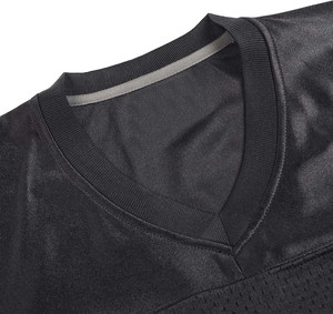 Camisetas de fútbol americano con degradado profesional, manga a rayas, transiciones de color únicas, sublimadas o bordadas, perfectas para equipos - Product Image 4