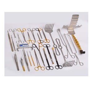 Instruments chirurgicaux médicaux professionnels, ensemble complet, kit de chirurgie hospitalière, acier, certifié CE, norme ISO13485, SurgiRight - Product Image 2