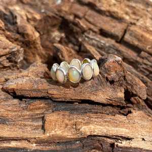 Ethiopian <b>Opal</b> Oval Cut Sterling Silver IGI Certified <b>Ring</b> October Birthstone Handmade Elegant Party Gift for Women - Product Image 5