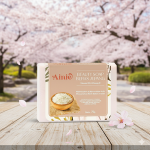 La clé pour une peau souple: Savon Ainie à l'huile de riz japonais - Product Image 1