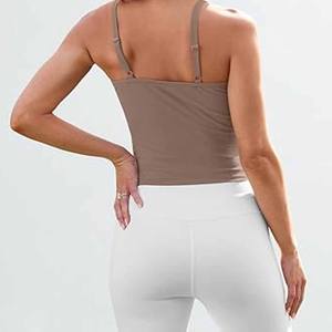Ready to Ship Fashionable Summer Hollow Out Sleeveless Sexy <b>White</b> Casual <b>Crop</b> Tank <b>Tops</b> <b>for</b> <b>Women</b> made By Dress Sports - Product Image 6