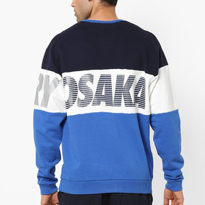 "Sudadera básica estampada de algodón para Hombre | Jersey de invierno de cuello redondo con logotipo en el pecho" - Product Image 3