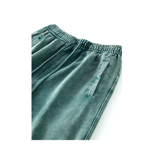 Pantalones Jogger Unisex de Felpa de Algodón Más Vendidos, Logotipo Personalizado Serigrafiado, Lavado Ácido, Pantalones Impermeables Apilados para Hombre - Product Image 5