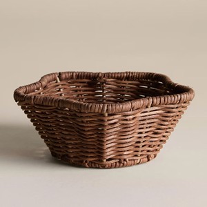 Petit bol de service en rotin tissé unique pour l'affichage de table à manger de décoration intérieure et la célébration de vacances - Product Image 3