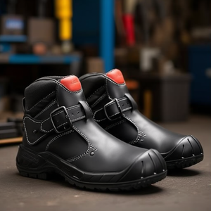 Chaussures de sécurité noires Carl II Taille 46 S3 FO/SR/SC/LG/HI/HRO EN ISO 20345:2022 Bottes de soudage - Product Image 3