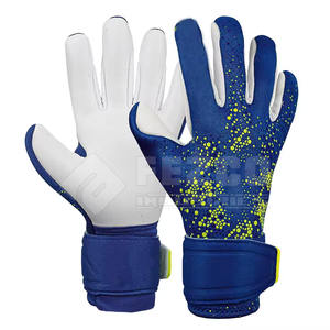 Gants de gardien de but en cuir antidérapants avec paume à haute adhérence Conception respirante de haute qualité pour un usage professionnel Faible quantité minimale de commande - Product Image 2