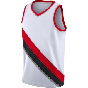Materiales Premium Ropa deportiva Logotipo personalizado Transpirable Hombres Baloncesto Jersey Cómodo Baloncesto Jersey - Product Image 3