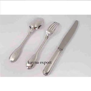 Juego de Cubiertos de Oro de 3 Piezas, Juego de Cubiertos de Oro de Lujo, Juego de Tenedor y Cuchara de Oro, Juego de Cubiertos Más Vendido - Product Image 4