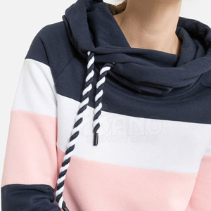 Fabricante paquistaní sudaderas con capucha de calidad superior mejor estilo mujeres Sudadera con capucha pull over sudaderas con capucha para la venta en línea - Product Image 3