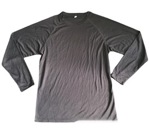 OEM Diseño de logotipo personalizado 160g Sudaderas deportivas de punto Primavera Otoño Color sólido Camisetas de manga larga Cuello informal Cultural - Product Image 5