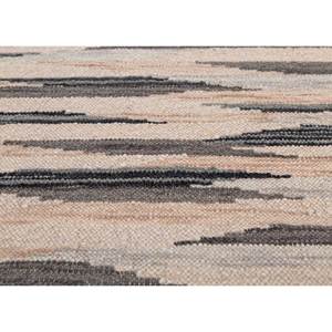 พรมขนสัตว์ทำมืออินดัสบาร์ สีแดงส้ม ทอแบบแบน ขนาดใหญ่ 9x12 ฟุต รูปทรงสี่เหลี่ยมผืนผ้า ลายแบบนามธรรม สำหรับตกแต่งบ้าน ทางเข้าบ้าน ของขวัญ ADWL-13142 - Product Image 3