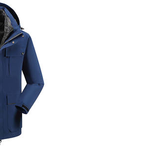 Jeans décontractés unisexes de couleur unie pour hommes veste d'hiver Streetwear nouvelle mode veste d'hiver confortable pour hommes - Product Image 2