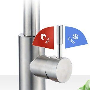 Смеситель для кухонной раковины с высокой дугой и одной ручкой - Product Image 6
