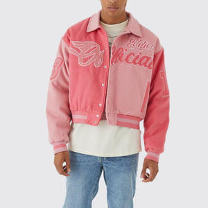 Chaqueta Universitaria de Béisbol Vintage para Hombre, Nueva Colección 2025, 100% Lana, Logotipo Bordado en Chenilla Personalizado, Estilo Urbano de Invierno - Product Image 3