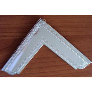 Masonic JUNIOR WARDEN CRAFT OFFICER COLLAR JEWEL SILVER COATED Craft Masonry Craft Lodge Officers Collar Jewel Light & Boston - Product Image 3