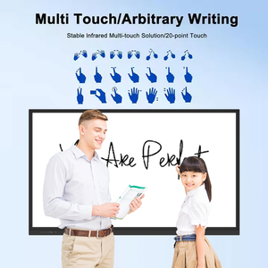 Tableau blanc interactif numérique intelligent AOOWHAO 55 pouces 4K avec écran tactile <span class=keywords><strong>pour</strong></span> les réunions de bureau et l'enseignement en classe - Product Image 6