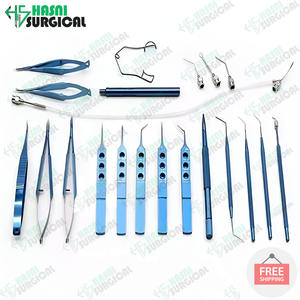 Produits à forte demande Ensemble de chirurgie de la cataracte Belle exécution pendant les instruments CE ISO approuvé - Product Image 5