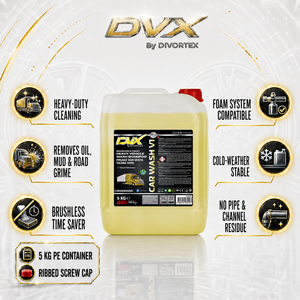 Shampoo pour véhicules lourds DVX V1 Sans Brosse et Moussant 5 KG - Product Image 2