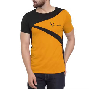 T-shirt à manches courtes pour homme, nouveau design, vêtements d'été, dernier design, couleur personnalisée, t-shirt pour homme - Product Image 1