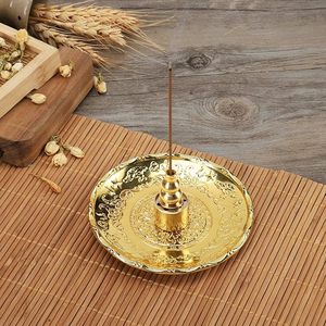 Brûleur d'encens en bois de santal sur base en laiton exquis avec parfum religieux, durable et 100% naturel, design indien pour un usage domestique - Product Image 4