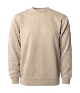 Sweat-shirt unisexe mi-lourd 300 GSM teint en pigment, col rond, 80% coton 20% polyester, coton filé en anneau 80% imprimé pour l'hiver - Product Image 5