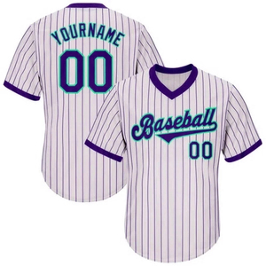 Maillot de baseball performant 100 % polyester, durable et élégant – Technologie à séchage rapide pour l'entraînement professionnel - Product Image 2
