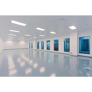 Salas limpias modulares llave en mano Servicios de ingeniería de sala limpia Sistemas HVAC Sándwich de metal para control ambiental Acero hecho - Product Image 1