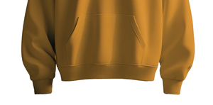 Elegante ropa de calle informal para hombres Premium 100% algodón polar pulóver con capucha con logotipo personalizado otoño sudadera - Product Image 4