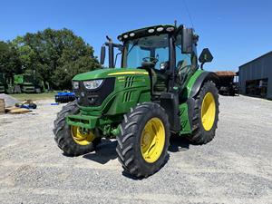 Original 130 Multifunctional Tractor with AC and Cabin 4WD Used Johnn- 6130R Model <b>for</b> Sale Engine Gearbox Pump - Product Image 2