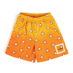 กางเกงขาสั้นผ้าโพลีเอสเตอร์สำหรับผู้ชายกางเกงขาสั้นแนวสตรีทสองชั้นแบบเต็มตัวสำหรับ2024กางเกงอนิเมะผ้าตาข่ายระบายอากาศได้ดีกางเกงขาสั้นสำหรับผู้ชายขนาดเท่าใหญ่จากอเมริกา - Product Image 1