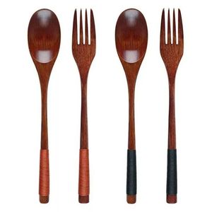 Juego de cubiertos de madera de lujo con un diseño elegante y una elegancia artesanal adecuada para una experiencia de comedor casera moderna y sostenible - Product Image 6