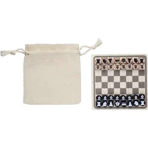 Set da Gioco Personalizzato di Scacchi e Dama Hank, Gadget di Alta Qualità per Amanti della Strategia - Product Image 2