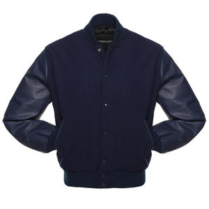 แจ็กเก็ตเบสบอลขนสัตว์ unisex สำหรับ6XL แจ็กเก็ตเบสบอลมีตัวอักษรเรียบโรงงานผลิตสำหรับผู้ชายและผู้หญิง2025สั่งผลิตได้ตามต้องการ - Product Image 3