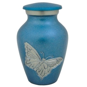 Urnas de recuerdo de cremación de latón con diseño de flores Grabado completo Peltre y acabado en oro Mini urnas de recuerdo para cenizas humanas - Product Image 3