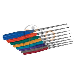 Curettes cervicales orthopédiques de haute qualité American Rainbow Set de 8 pièces - Product Image 2