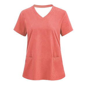 Venta caliente Fig Scrub Set Medical Scrub Top Stretch manga corta OEM al por mayor uniforme para médicos enfermera Medical & Hospitals Set - Product Image 3