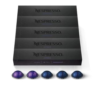 Cápsulas Nespresso Vertuo, Paquete Variado de Espresso, Espresso Tostado Medio y Oscuro, 50 Cápsulas de Espresso, Prepara 1.35 oz - Product Image 5