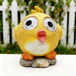 Lámpara Solar Decorativa para Jardín con Forma <span class=keywords><strong>de</strong></span> Angry Birds, con 2 LED, Impermeable, Luz Blanca Cálida, para Patio, Jardín, Decoración del Hogar - Product Image 1