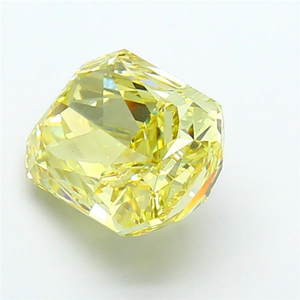Diamant de laboratoire luxueux, couleur jaune vif fantaisie, taille excellente, certifié IGI, pierre lâche, haute brillance, pour usage en joaillerie. - Product Image 3