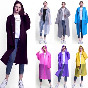 Áo mưa di động in logo tùy chỉnh, chống thấm nước, có thể tái sử dụng, áo mưa tái chế, áo mưa đi bộ đường dài - Product Image 4