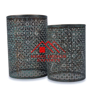 Gravure à la main Design Table d'appoint en métal Look antique Meubles décoratifs en métal antique pour la maison - Product Image 6