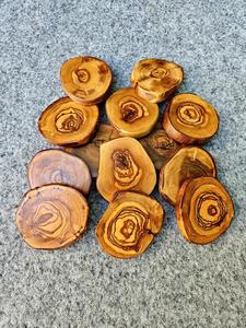 Posavasos de madera redondo clásico de lujo vintage-Ecológico Durable Resistente al calor Precio razonable La mejor calidad para uso en la cocina - Product Image 2