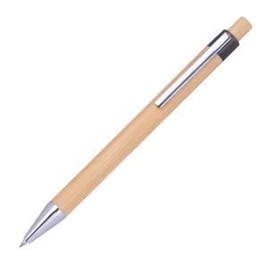 CAMILLO Penna a Sfera Personalizzata in Bambù, Gadget Promozionale - Product Image 1