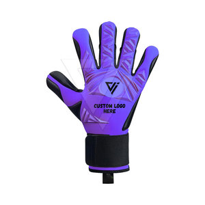 Gants de gardien de but de football en latex de qualité supérieure, fabriqués sur mesure, à la vente, avec sangle de poignet réglable antidérapante pour hommes - Product Image 3