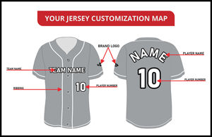 Maillot de sport respirant à impression par sublimation personnalisée, anti-humidité, pour softball et baseball, uniforme confortable - Product Image 5