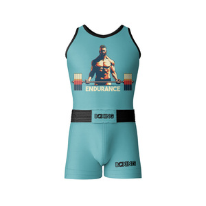 Uniformes de Boxeo al por Mayor de la Mejor Calidad, Nuevos y a la Moda, Unisex, de Spandex y Poliéster, de Secado Rápido, Duraderos y Personalizables - Product Image 2