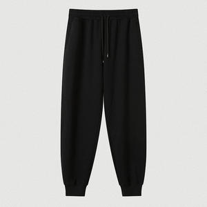 Pantalons de survêtement amples respirants de haute qualité 100% coton à prix avantageux fabriqués en usine Taille haute pour hommes - Product Image 4