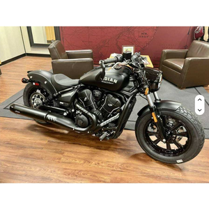 I-n-d-i-a-n Scout Bobber Limited +Tech Black Smoke Nouvelle Moto Cruiser - Product Image 2