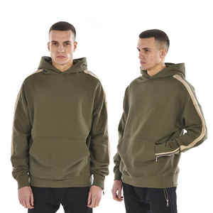 Nueva moda calle hip-hop estilo personalidad High Street Retro personalizado Sudadera con capucha de gran tamaño para hombre - Product Image 1