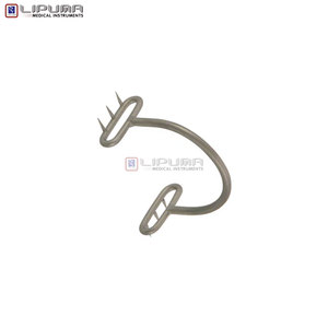 Écarteur de Traction de lèvre d'arc manuel de Logan en acier inoxydable Instrument chirurgical dentaire orthodontique Instruments chirurgicaux de base MOL - Product Image 2